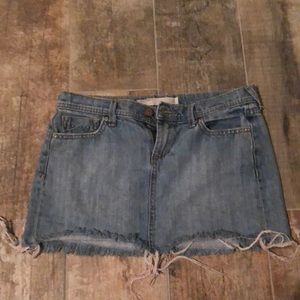 Old navy jean skirt